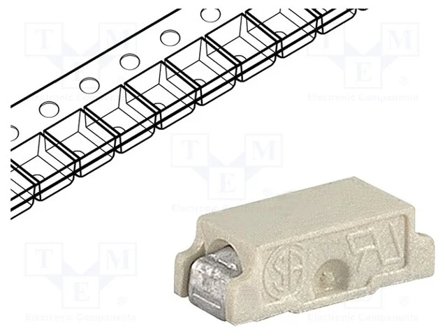Fus&iacute;vel: Baixa Tens&atilde;o, R&aacute;pido, 100ma, 63vac, 63vdc, Smd, Cobre