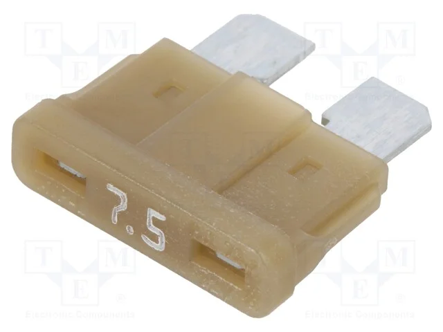 Fus&iacute;vel: Baixa Tens&atilde;o, 7,5a, 32vdc, Automotivo, 19,3mm