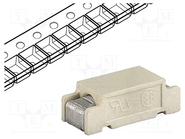 Fus&iacute;vel: Baixa Tens&atilde;o, R&aacute;pido, 400ma, 250vac, 250vdc, Smd, Cobre