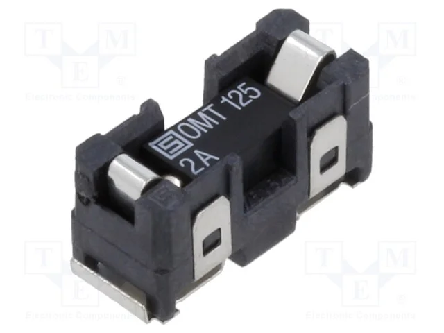 Fus&iacute;vel: Baixa Tens&atilde;o, Retardado, 2a, 125vac, 125vdc, Smd, Cer&acirc;mico