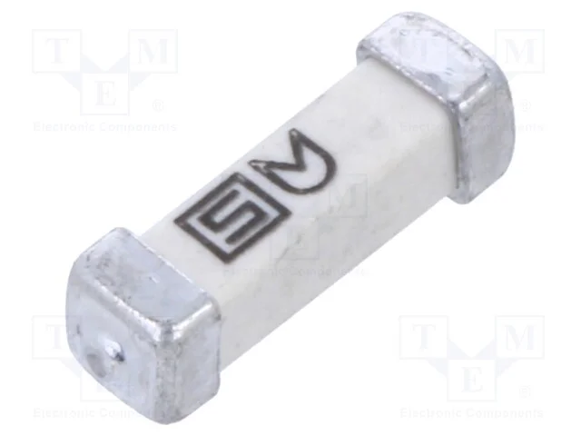 Fus&iacute;vel: Baixa Tens&atilde;o, R&aacute;pido, 1,6a, 250vac, 125vdc, Smd, Cer&acirc;mico