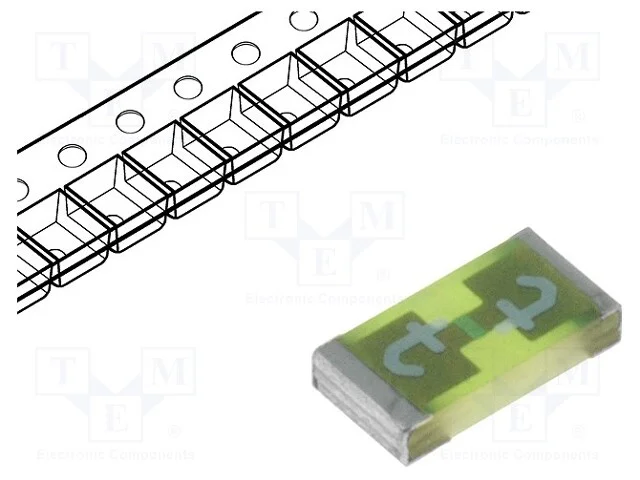 Fus&iacute;vel: Baixa Tens&atilde;o, R&aacute;pido, 800ma, 32vac, 63vdc, Smd, 3,2x1,6mm