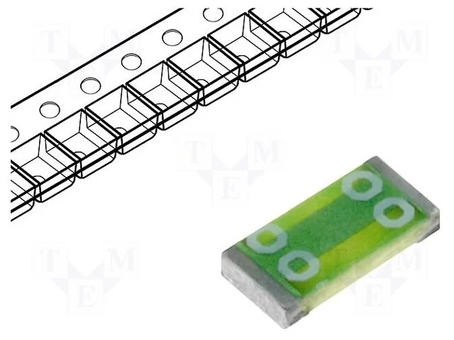 Fus&iacute;vel: Baixa Tens&atilde;o, Retardado, 20a, 32vac, 63vdc, Smd, 3,2x1,6mm