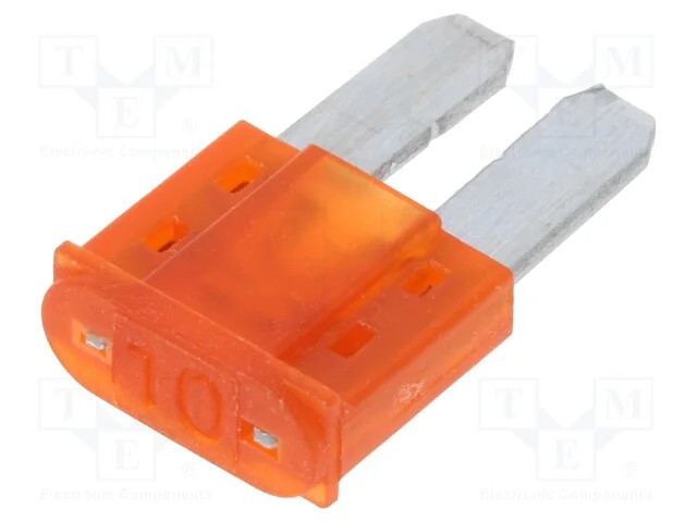 Fus&iacute;vel: Baixa Tens&atilde;o, 10a, 32vdc, Automotivo, 11mm