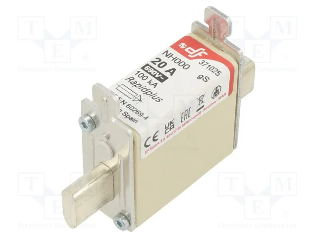 Fus&iacute;vel: Baixa Tens&atilde;o, Gs, 20a, 690vac, 440vdc, Nh000