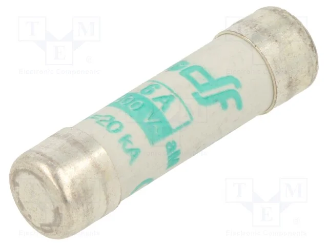 Fus&iacute;vel: Baixa Tens&atilde;o, Am, 6a, 400vac, 8x31mm