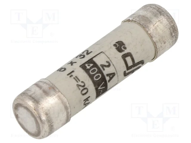 Fus&iacute;vel: Baixa Tens&atilde;o, Gg, 2a, 400vac, 8x31mm