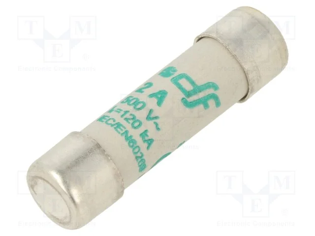 Fus&iacute;vel: Baixa Tens&atilde;o, Am, 2a, 500vac, 10,3x38mm