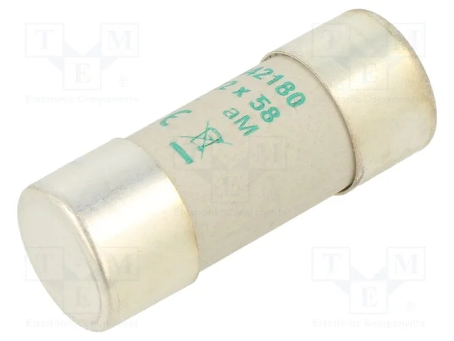 Fus&iacute;vel: baixa tens&atilde;o, aM, 80A, 500VAC, 22x58mm