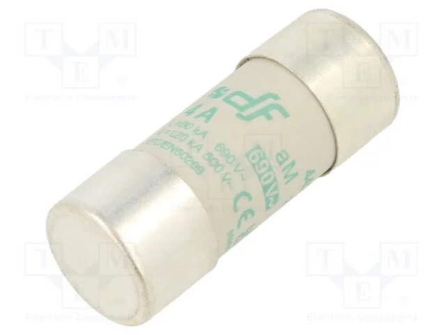 Fus&iacute;vel: Baixa Tens&atilde;o, Am, 4a, 690vac, 22x58mm