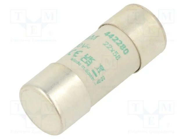 Fus&iacute;vel: Baixa Tens&atilde;o, Am, 80a, 500vac, 22x58mm
