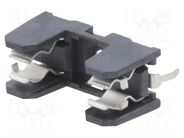 Tomada, fus&iacute;veis cil&iacute;ndricos, THT, 5x20mm, -30&divide;85.