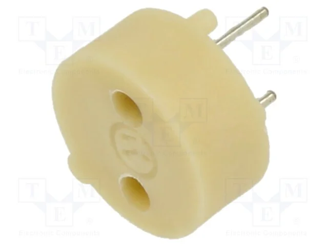 Tomada, fus&iacute;veis miniatura, THT, TE5,TR5, 6,3A, 2.