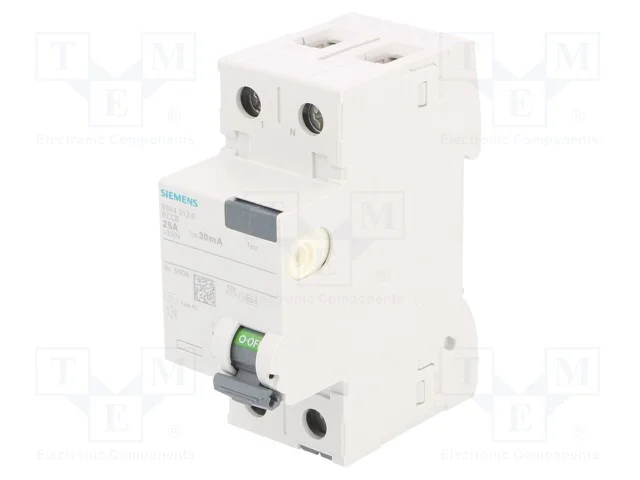 Interruptor de corrente diferencial, Inom: 25A, P.