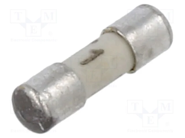 Fus&iacute;vel: Baixa Tens&atilde;o, Retardado, 1a, 125vac, 125vdc, 7x2mm, Cobre