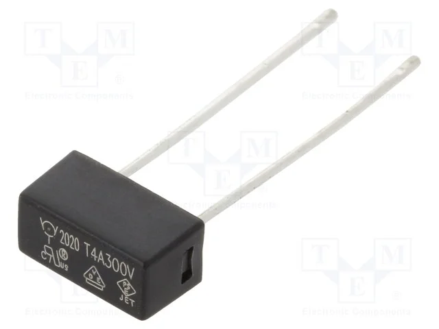 Fus&iacute;vel: Baixa Tens&atilde;o, Retardado, 4a, 300vac, Te5, 883.300g