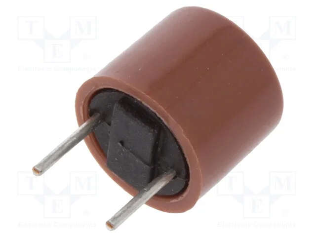 Fus&iacute;vel: baixa tens&atilde;o, retardado, 1A, 250VAC, THT.