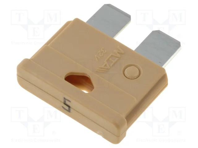 Fus&iacute;vel: Baixa Tens&atilde;o, 5a, 32vdc, Automotivo, 19mm, Unival