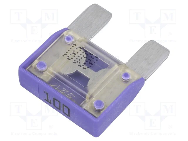 Fus&iacute;vel: Baixa Tens&atilde;o, 100a, 32vdc, Automotivo, 29mm