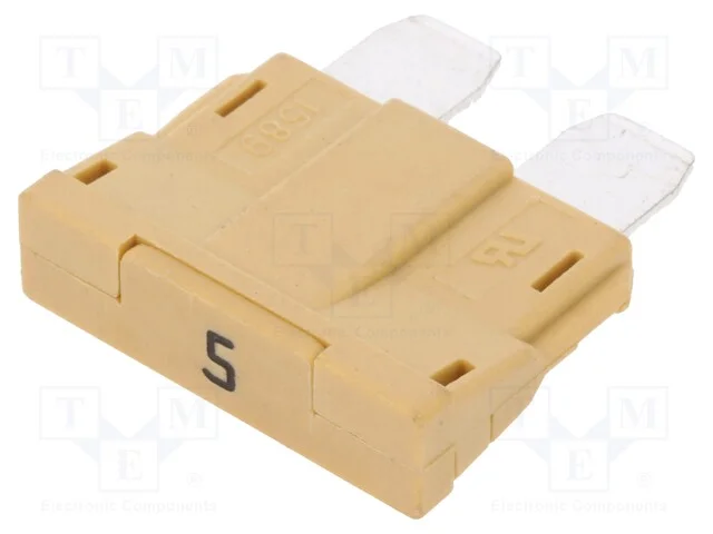 Fus&iacute;vel: Baixa Tens&atilde;o, 5a, 80vdc, Automotivo, 19mm, Unival