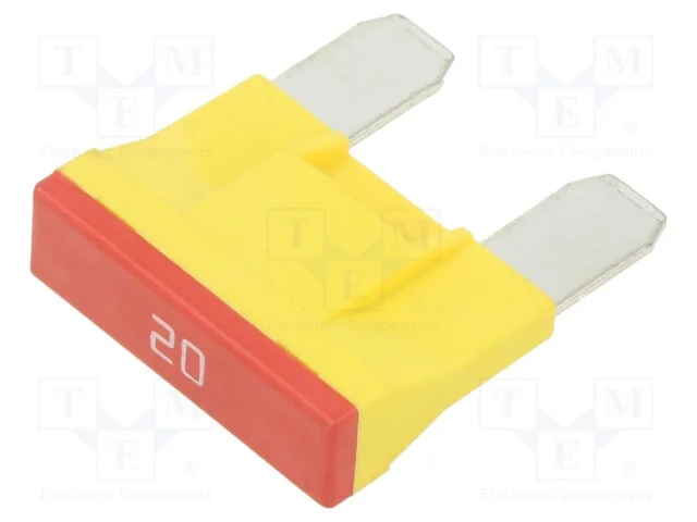 Fus&iacute;vel: Baixa Tens&atilde;o, 20a, 80vdc, Automotivo, 30mm, Maxi