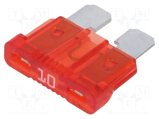 Fus&iacute;vel: Baixa Tens&atilde;o, 10a, 32vdc, Automotivo, 19,1mm, Unival