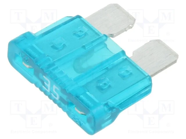 Fus&iacute;vel: Baixa Tens&atilde;o, 35a, 32vdc, Automotivo, 19,1mm, Unival