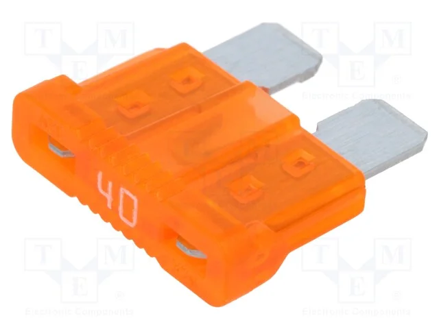 Fus&iacute;vel: Baixa Tens&atilde;o, 40a, 32vdc, Automotivo, 19,1mm, Unival