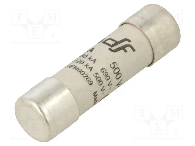 Fus&iacute;vel: Baixa Tens&atilde;o, Gg, 4a, 500vac, 440vdc, 14x51mm, Cobre