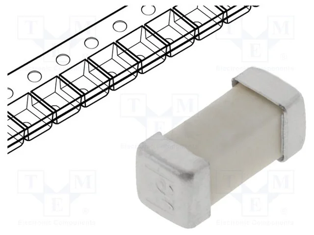 Fus&iacute;vel: Baixa Tens&atilde;o, Retardado, 4a, 125vac, 125vdc, Smd, Cer&acirc;mico