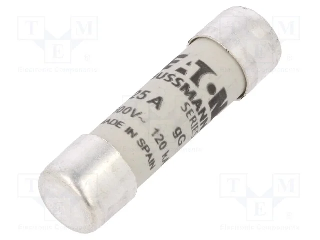 Fus&iacute;vel: Baixa Tens&atilde;o, Gg, 25a, 500vac, 10,3x38mm
