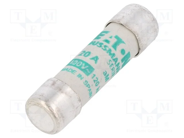 Fus&iacute;vel: Baixa Tens&atilde;o, Am, 20a, 500vac, 10,3x38mm