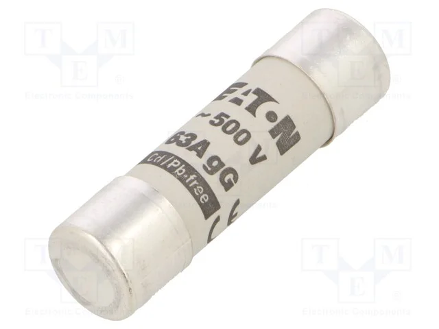 Fus&iacute;vel: Baixa Tens&atilde;o, Gg, 63a, 500vac, 14,3x51mm