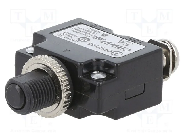 Fus&iacute;vel: T&eacute;rmico, 5a, Imax: 1ka, 125v,250v, 32vdc,50vdc