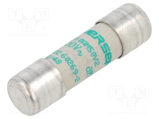 Fus&iacute;vel: Baixa Tens&atilde;o, Am, 2a, 500vac, Cer&acirc;mico, 10x38mm