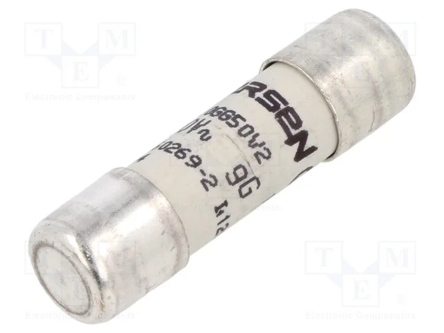 Fus&iacute;vel: Baixa Tens&atilde;o, Gg, 2a, 500vac, Cer&acirc;mico, 10x38mm