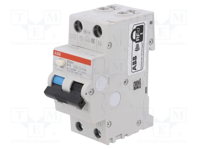 Interruptor de circuito diferencial, Inom: 16A, P.