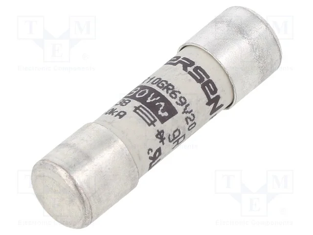 Fus&iacute;vel: baixa tens&atilde;o, gR,super-imediato, 20A, 69.