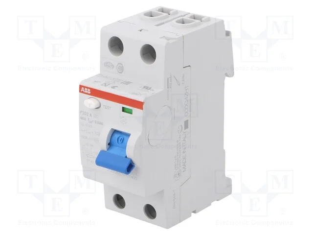 Interruptor de corrente diferencial, Inom: 40A, P.