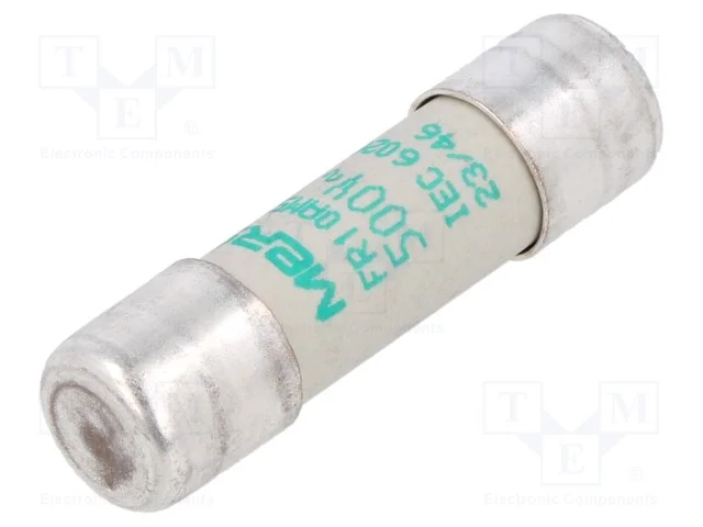 Fus&iacute;vel: Baixa Tens&atilde;o, Am,Retardado, 1a, 500vac, 10x38mm
