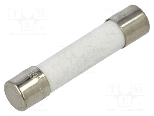 Fus&iacute;vel: Baixa Tens&atilde;o, R&aacute;pido, 7a, 250vac, Cer&acirc;mico, 6,3x32mm