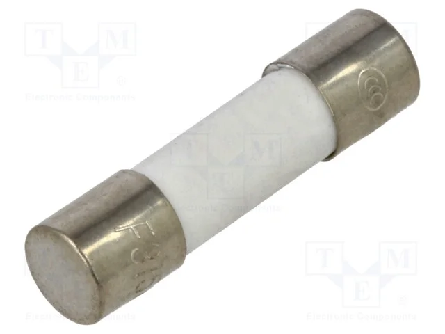 Fus&iacute;vel: Baixa Tens&atilde;o, R&aacute;pido, 315ma, 250vac, Cer&acirc;mico, 5x20mm