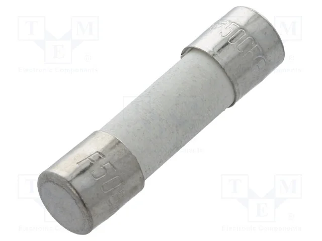 Fus&iacute;vel: Baixa Tens&atilde;o, R&aacute;pido, 500ma, 250vac, Cer&acirc;mico, 5x20mm