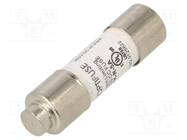 Fus&iacute;vel: baixa tens&atilde;o, r&aacute;pido, 5A, 600VAC, 600VDC.