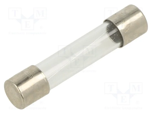 Fus&iacute;vel: Baixa Tens&atilde;o, R&aacute;pido, 3,15a, 250vac, de Vidro, 6,3x32mm