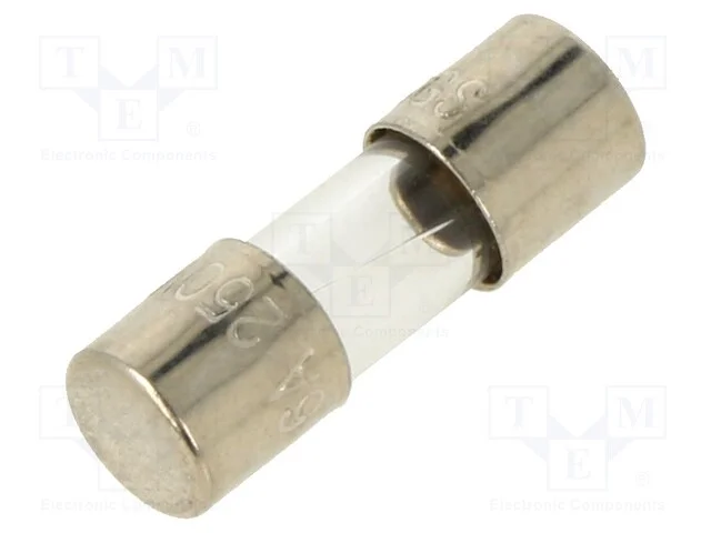 Fus&iacute;vel: Baixa Tens&atilde;o, R&aacute;pido, 6a, 250vac, de Vidro, 5x15mm