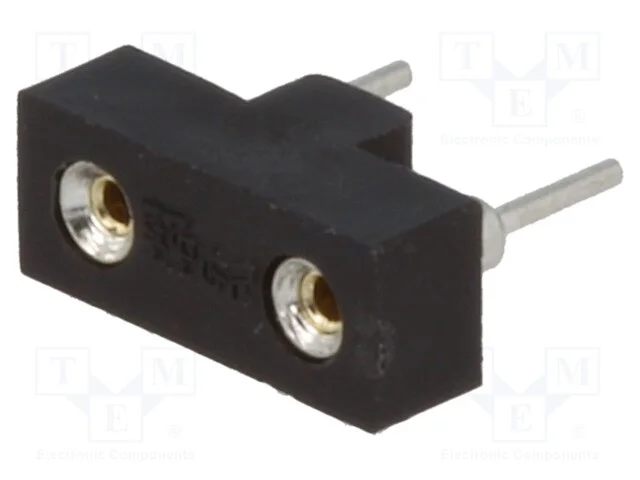 Tomada, fus&iacute;veis miniatura, 5A, Mat: termoplast, .