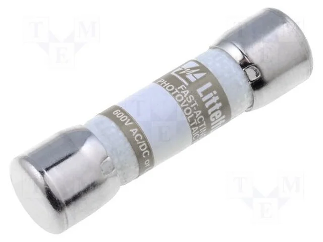 Fus&iacute;vel: baixa tens&atilde;o, gPV, 10A, 600VAC, 600VDC, .