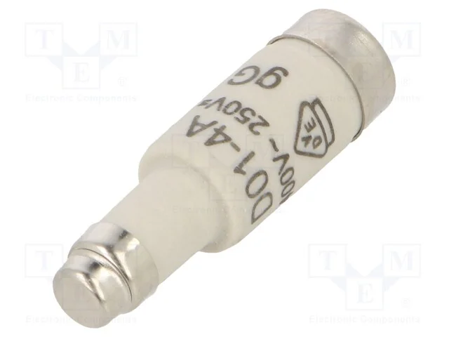 Fus&iacute;vel: Baixa Tens&atilde;o, Gg,Retardado, 4a, 400vac, 250vdc, D01