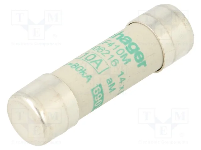 Fus&iacute;vel: Baixa Tens&atilde;o, Am, 10a, 690vac, Cil&iacute;ndrico,Industrial